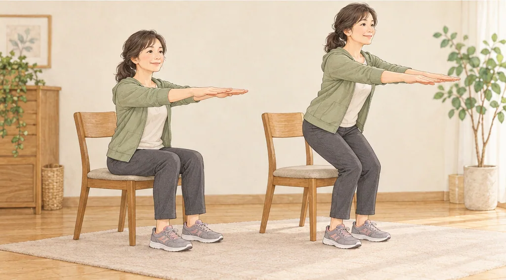 椅子からの立ち上がり